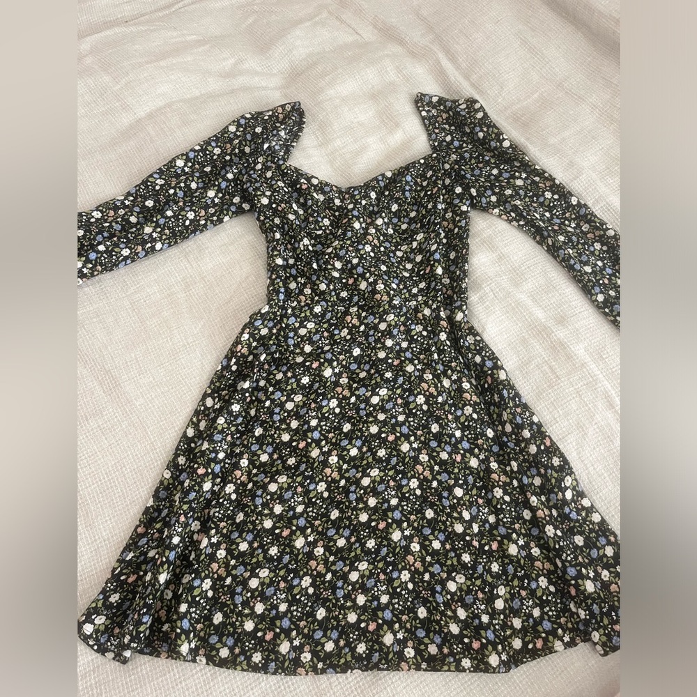 Reformation Mochi Floral Long Sleeve Dress